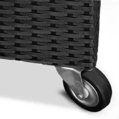 Casaria Wicker Opbergbox - Waterdicht 121,5cm Met Wielen - Grijs 6 Casaria Wicker Opbergbox - Waterdicht 121,5cm Met Wielen - Grijs -Tuinmeubelseries Winkel 1200x1200 794