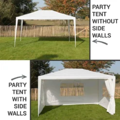 MaxxGarden Partytent - Paviljoen - 3x4m - Incl. Zijwanden - Waterdicht - Wit 6 MaxxGarden Partytent - Paviljoen - 3x4m - Incl. Zijwanden - Waterdicht - Wit -Tuinmeubelseries Winkel 1200x1200 823