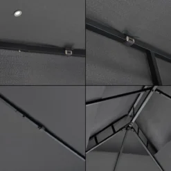 Paviljoen Lanciano Partytent 4x3x2,65 Cm Donkergrijs -Tuinmeubelseries Winkel 1200x1200 859