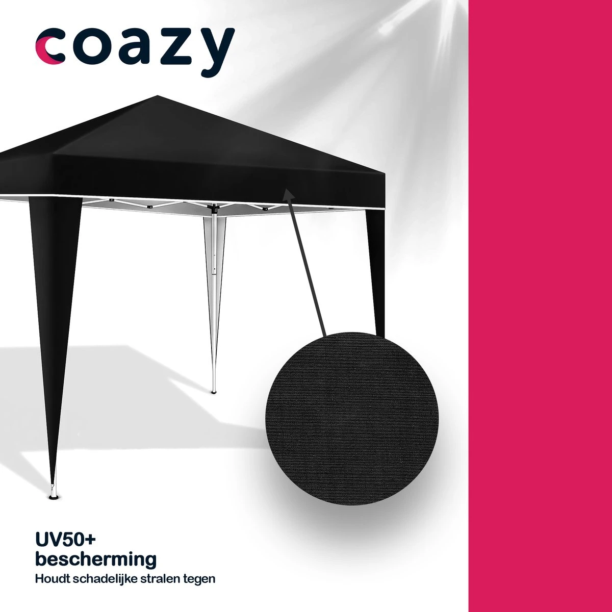 Coazy Waterdichte Partytent 3x3 meter opvouwbaar - Paviljoen - Easy up - Pop-up Tent met haringen, touw en anti slip poten - Waterdicht - Partytenten Weerbestendig Coazy Waterdichte Partytent 3x3 Meter Opvouwbaar - Paviljoen - Easy Up - Pop-up Tent Met Haringen, Touw En Anti Slip Poten - Waterdicht - Partytenten Weerbestendig -Tuinmeubelseries Winkel 1200x1200 891