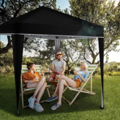 Sens Design Partytent Opvouwbaar - 3 X 3m - Zwart -Tuinmeubelseries Winkel 1200x1200 901