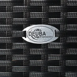 Deuba Polyrattan Tuinset Verona - 6 Stoelen + 1 Tafel Zwart 8 Deuba Polyrattan Tuinset Verona - 6 Stoelen + 1 Tafel Zwart -Tuinmeubelseries Winkel 1200x1200 942