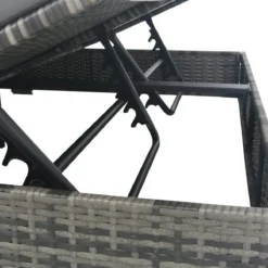 Prolenta Premium - Loungebed Met Parasol Poly Rattan Grijs -Tuinmeubelseries Winkel 1200x1200 955