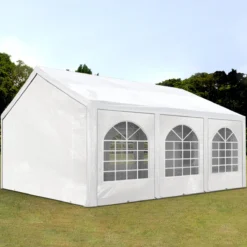 Hoogwaardige Partytent 3x6 M Van 240 G/m² PE Zeil Tuintent Feesttent Waterdicht In Wit -Tuinmeubelseries Winkel 1200x1200 98