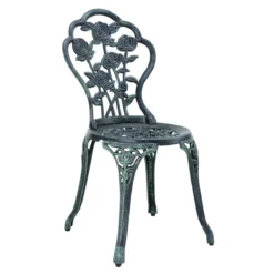 Bistroset Balkonset Gietijzer Tuintafel En 2 Tuinstoelen Groen -Tuinmeubelseries Winkel 1200x1200 986