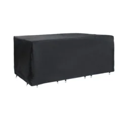 Tectake - Tuinmeubelset - 8 Persoons - Zwart 3 Tectake - Tuinmeubelset - 8 Persoons - Zwart -Tuinmeubelseries Winkel 1200x1200 990