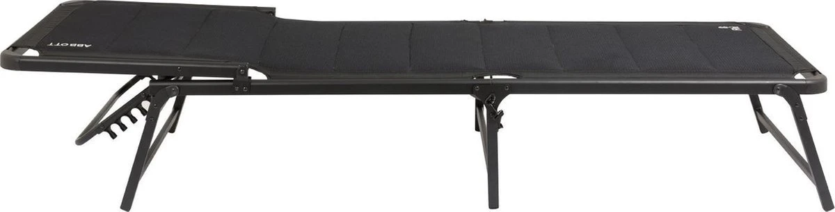 Redwood Abbott Ligbed - Stretcher/ligbedden - Inklapbaar - Zwart Redwood Abbott Ligbed - Stretcher/ligbedden - Inklapbaar - Zwart -Tuinmeubelseries Winkel