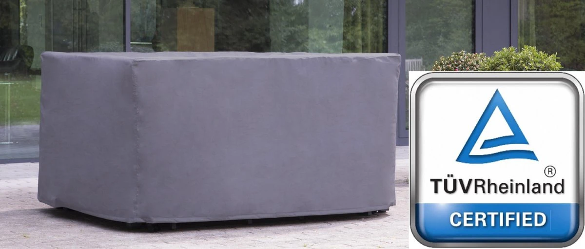 Weersbestendige Beschermhoes Tuinset (S) | 165 x 135 x 95 cm | Premium | Waterproof | TÜV Rheinland Gecertificeerd | Hoes voor Tuin | Waterdicht | Solution Dyed (verkleuring onmogelijk) | Grijs / Antraciet Weersbestendige Beschermhoes Tuinset (S) | 165 X 135 X 95 Cm | Premium | Waterproof | TÜV Rheinland Gecertificeerd | Hoes Voor Tuin | Waterdicht | Solution Dyed (verkleuring Onmogelijk) | Grijs / Antraciet -Tuinmeubelseries Winkel 1200x511 2