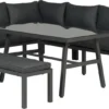Blakes Lounge Diningset - 4 Delig - Donker Grijs