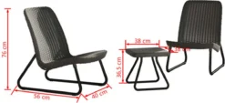 Keter Rio Balkonset - 3 Delig - Grafiet 14 Keter Rio Balkonset - 3 Delig - Grafiet -Tuinmeubelseries Winkel 1200x551 4