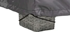 AeroCover Loungesethoes 220x220x90xH70 Cm - Antraciet -Tuinmeubelseries Winkel 1200x561