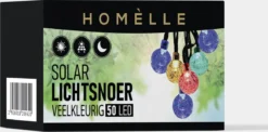 Homèlle Solar Lichtsnoer - 50 LED - 5 + 2 Meter - Multi-color - ø2cm - Tuinverlichting Op Zonne-energie - Kerstverlichting - Buitenverlichting - Lichtslinger - Lampjes Slinger - Cristal 4 Homèlle Solar Lichtsnoer - 50 LED - 5 + 2 Meter - Multi-color - ø2cm - Tuinverlichting Op Zonne-energie - Kerstverlichting - Buitenverlichting - Lichtslinger - Lampjes Slinger - Cristal -Tuinmeubelseries Winkel 1200x594 2