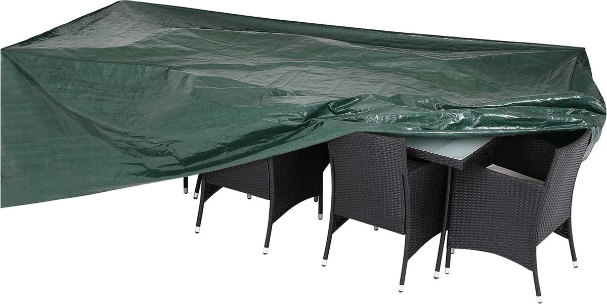 Kingsleeve Tuinmeubelhoes - Beschermhoes - Weerbestendig -308x138x89cm - Groen Kingsleeve Tuinmeubelhoes - Beschermhoes - Weerbestendig -308x138x89cm - Groen -Tuinmeubelseries Winkel 1200x601 1