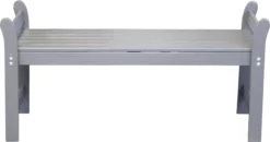 SenS-Line - Grunn Tuinbank Grey 113 Cm - Grijs