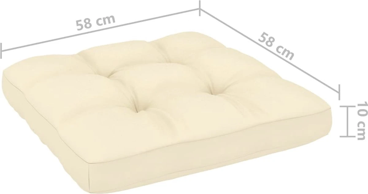 vidaXL 5-delige Loungeset met kussens massief grenenhout VidaXL 5-delige Loungeset Met Kussens Massief Grenenhout -Tuinmeubelseries Winkel