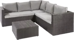 Central Park Hoekbank Loungeset Alea Grijs Staal/riet 3-delig -Tuinmeubelseries Winkel 1200x656 3