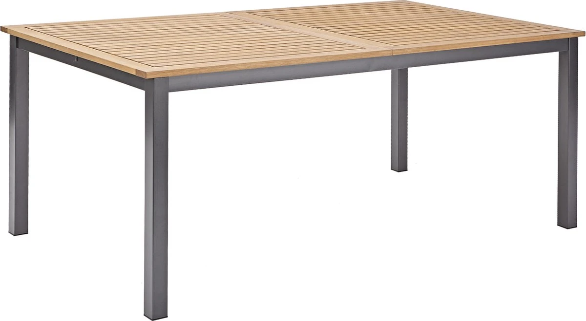 NATERIAL - uitschuifbare tuintafel ORIS - uitschuifbare tafel voor 6 tot 8 personen - 180-240x100 cm - aluminium - hout eucalyptus NATERIAL - Uitschuifbare Tuintafel ORIS - Uitschuifbare Tafel Voor 6 Tot 8 Personen - 180-240x100 Cm - Aluminium - Hout Eucalyptus -Tuinmeubelseries Winkel 1200x659 2