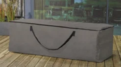 Opbergtas Voor Tuinmeubelkussens - 200 X 75 X 60 Cm (4 – 6 Lounge- Tuinkussens) - Grijs / Antraciet -Tuinmeubelseries Winkel 1200x669