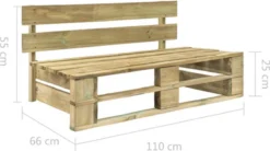 VidaXL Tuinbank Pallet Hout -Tuinmeubelseries Winkel 1200x672 1