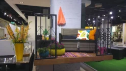 Keter - Hudson Bench Box - 2-zits Bank - Opbergbox - Hout Look & Feel - 227L - 138x63x89cm - Antraciet -Tuinmeubelseries Winkel 1200x674