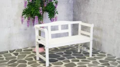 SenS-Line Friesen Tuinbank - Hout - Wit -Tuinmeubelseries Winkel 1200x675 2