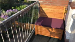 Kleine Teakhouten Tuinbank Met Opbergruimte - 100 X 60 X 90 Cm - Duurzaam Teakhout - Blijft Strak En Mooi - Sterke Constructie Om Lang Mee Te Gaan -Tuinmeubelseries Winkel 1200x675