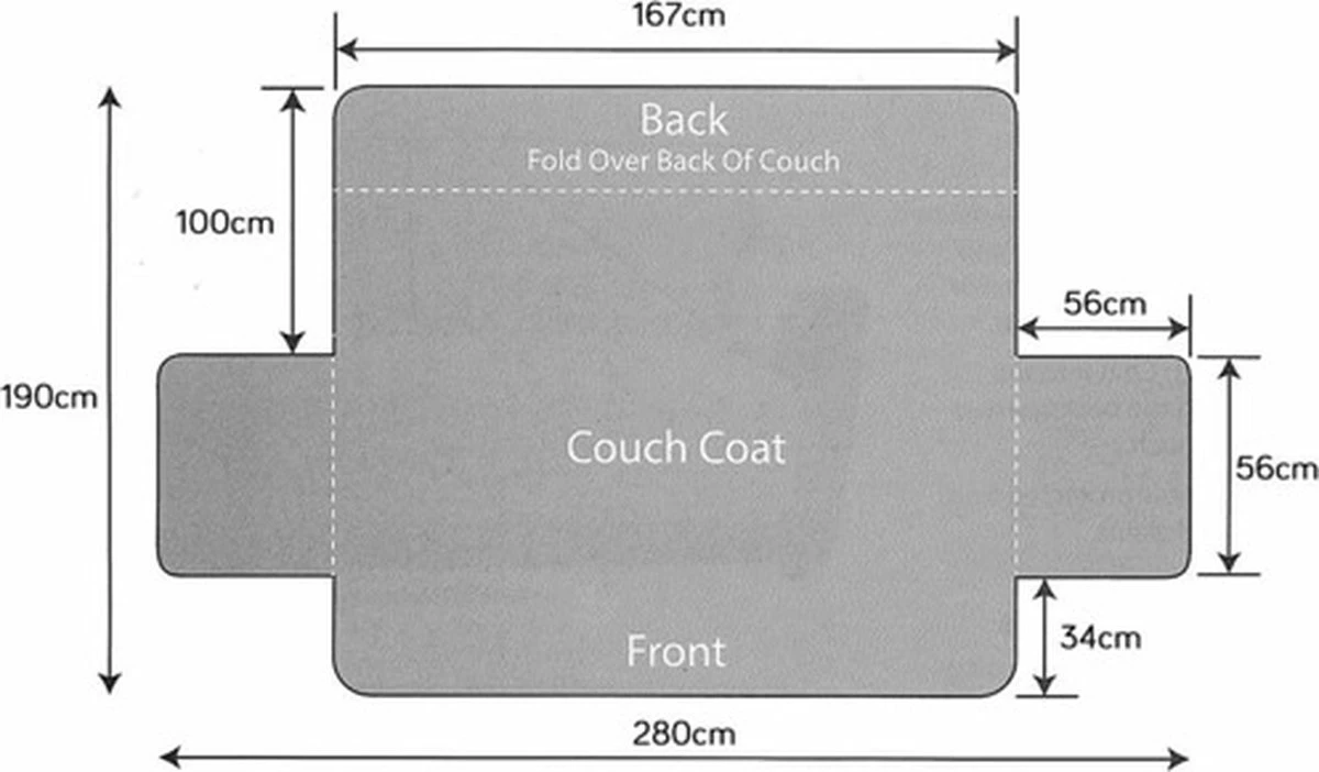 Couch Coat Deken Plaid Grand Foulard - Beschermt de Bank tegen Honden- en Kattenharen - Dierenkleed Couch Coat Deken Plaid Grand Foulard - Beschermt De Bank Tegen Honden- En Kattenharen - Dierenkleed -Tuinmeubelseries Winkel