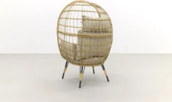 Lola Egg Relaxstoel - Natural Sand - Mand Stoel -Tuinmeubelseries Winkel 1200x712 1