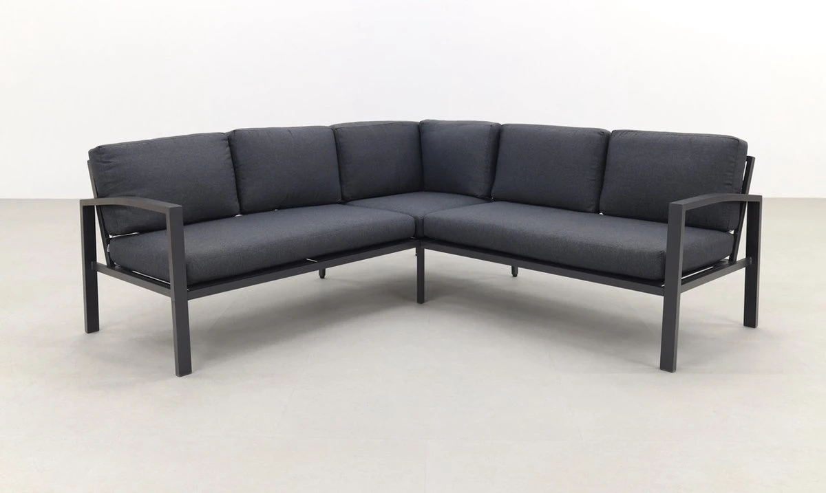 Wellington lounge dining set - Carbon black Wellington Lounge Dining Set - Carbon Black -Tuinmeubelseries Winkel 1200x717 6