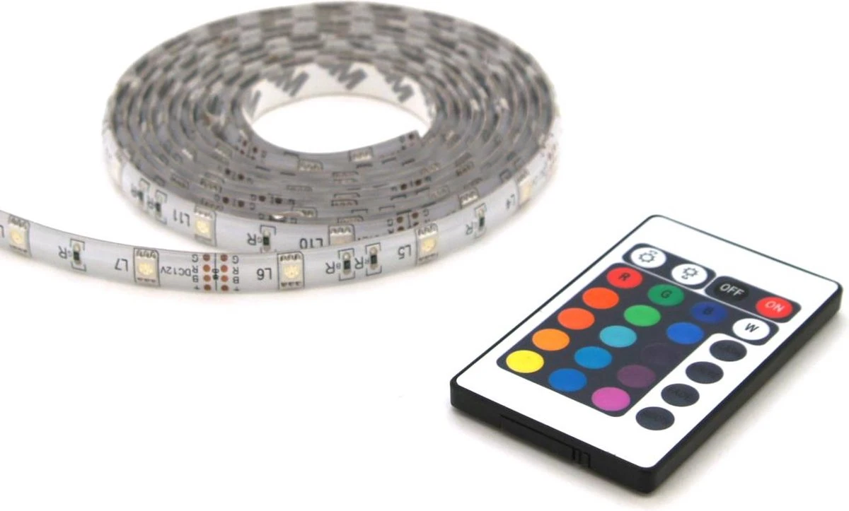 Prolight Profile LED Strip - RGB - 2M - incl Afstandsbediening - IP44 Prolight Profile LED Strip - RGB - 2M - Incl Afstandsbediening - IP44 -Tuinmeubelseries Winkel 1200x723 4