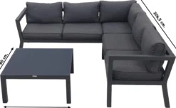 Garden Impressions Colorado Loungeset - Aluminium - Zwart 19 Garden Impressions Colorado Loungeset - Aluminium - Zwart -Tuinmeubelseries Winkel 1200x740