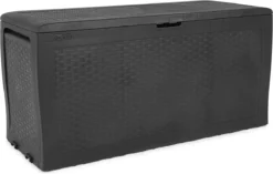 Keter Samoa Opbergbox - 270 L - 117x45x57 Cm - Grafiet -Tuinmeubelseries Winkel 1200x762 1