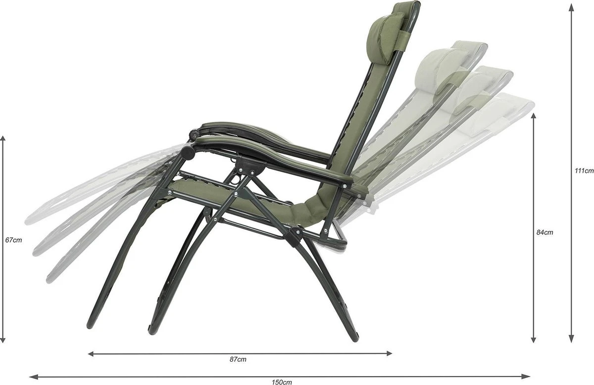 Capture Outdoor, Opklapbare luxe ligstoel "Relax RZ-1", verstelbare rugleuning, luxe armleuningen, opgespannen gevoerd doek, afneembaar kussen, … Capture Outdoor, Opklapbare Luxe Ligstoel "Relax RZ-1", Verstelbare Rugleuning, Luxe Armleuningen, Opgespannen Gevoerd Doek, Afneembaar Kussen, … -Tuinmeubelseries Winkel