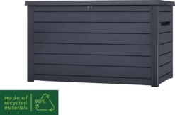 Keter Ontario Opbergbox - 870L - 147x83x86cm - Grafiet -Tuinmeubelseries Winkel 1200x785