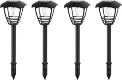 Solar Tuinverlichting Pad 'Prickle' - Voordeelset Van 4 - Buitenlamp - Tuinverlichting Op Zonne-energie -Tuinmeubelseries Winkel 1200x790 6