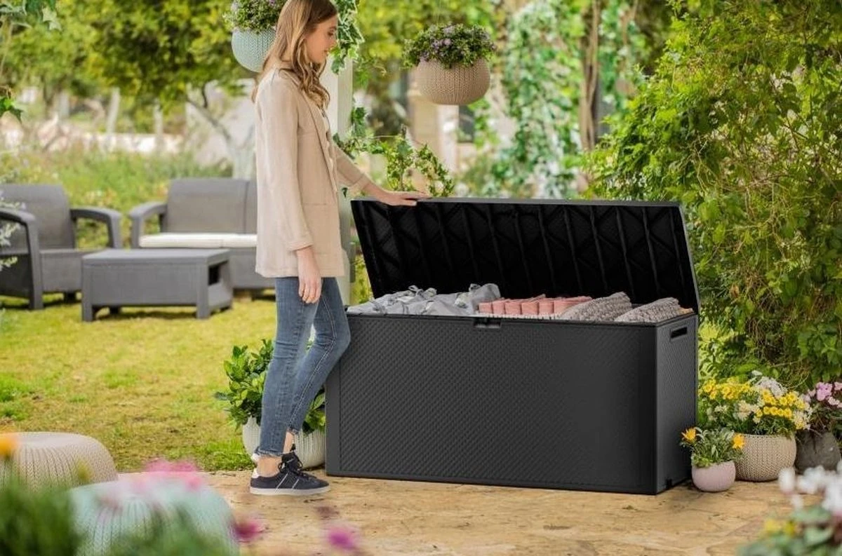 Keter tuinkussen opbergbox | 270 L | Tuinkussenbox | Tuinkast | Tuinbox Keter Tuinkussen Opbergbox | 270 L | Tuinkussenbox | Tuinkast | Tuinbox -Tuinmeubelseries Winkel 1200x793 1