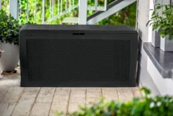 Keter Samoa Opbergbox - 270 L - 117x45x57 Cm - Grafiet -Tuinmeubelseries Winkel 1200x800 154