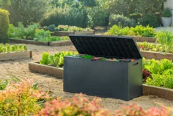 Keter Emily Opbergbox - 118x45x57 Cm - 270L - Grafiet -Tuinmeubelseries Winkel 1200x800 157