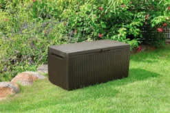 Opbergbox Tuin - Kussenbox Waterdicht - Bruin - Zitbox Kussenbox Voor Buiten - Voor Tuinmeubelen - Tuinkussens - Opberg Tuin - Kussenboxen - XL - Groot - 305 Liter -Tuinmeubelseries Winkel 1200x800 166