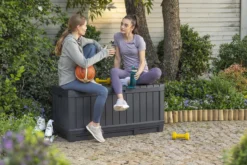 Keter Kentwood Opbergbox - 128x53.6x59 Cm - 350 L - Grafiet -Tuinmeubelseries Winkel 1200x800 195