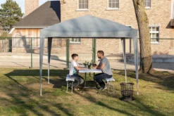 MaxxGarden Partytent - Paviljoen - 3x3 - Easy Up - Opvouwbaar - Waterdicht - Zwart -Tuinmeubelseries Winkel 1200x800 200