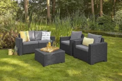 Allibert Tuinstoel California (231561) - Set Van 2 Stoelen -Tuinmeubelseries Winkel 1200x800