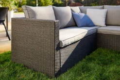 Central Park Hoekbank Loungeset Alea Grijs Staal/riet 3-delig -Tuinmeubelseries Winkel 1200x800 253