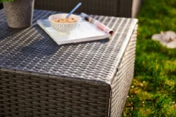 Central Park Hoekbank Loungeset Alea Grijs Staal/riet 3-delig -Tuinmeubelseries Winkel 1200x800 254