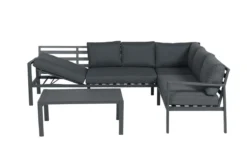 Garden Impressions Lexinton Loungeset - Verstelbaar - Aluminium - Zwart -Tuinmeubelseries Winkel 1200x800 305
