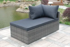 MaxxGarden Loungeset – Rattan Hoekset - 4 Persoons - Incl. Salontafel - Grijs -Tuinmeubelseries Winkel 1200x800 333