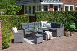 Garden Impressions Blue Bird Dining Loungeset 5-delig - Rechts - Bruin/antraciet -Tuinmeubelseries Winkel 1200x800 344