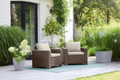 Allibert California Loungeset - 5 Personen - Cappuccino 5 Allibert California Loungeset - 5 Personen - Cappuccino -Tuinmeubelseries Winkel 1200x800 358