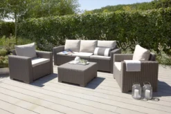 Allibert California Loungeset - 5 Personen - Cappuccino 8 Allibert California Loungeset - 5 Personen - Cappuccino -Tuinmeubelseries Winkel 1200x800 359