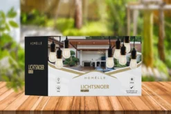 Homèlle Lichtsnoer - 15 LED - 15 Meter - Warm-wit - Tuinverlichting - Kerstverlichting - Buitenverlichting - Lichtslinger - Lampjes Slinger - Transparant -Tuinmeubelseries Winkel 1200x800 389
